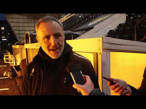 Post-Match | Andy Crosby after Tranmere Rovers' defeat at Notts County