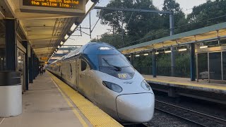 FIRST EVER Amtrak Avelia Liberty to Enter Service @ Route 128!