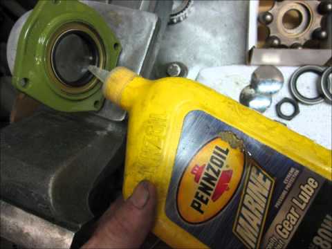 OMC ball gear repair
