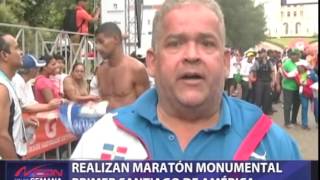 Realizan Maraton Monumental Primer Santiago de America