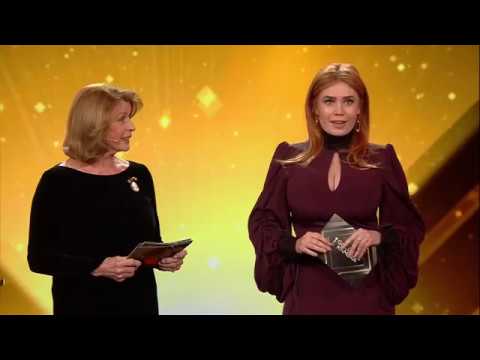 Die Laudatorinnen Senta Berger und Palina Rojinski | GOLDENE KAMERA 2018