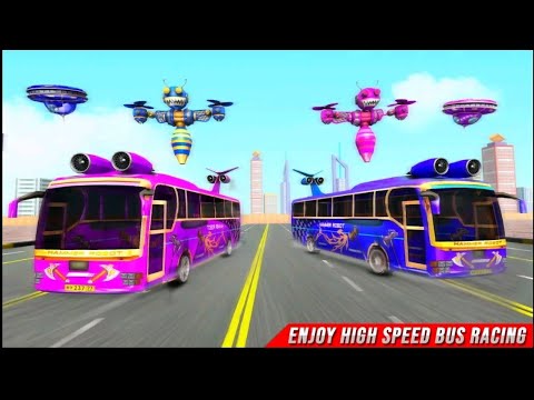 Multi Robot Transforming Game 2022: Flying Bus Formula Car UFO Robot Transform / Android Gameplay.