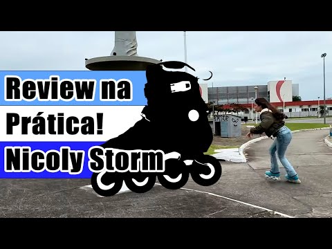 Review na prática dos patins Powerslide Storm Nicoly PRO 80