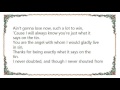 Katie Melua - What It Says on the Tin Lyrics