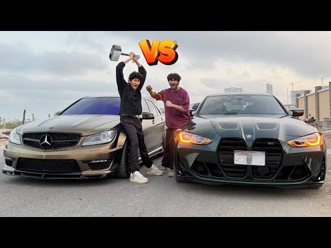 BMW VS MERCEDES DRAG RACE CHALLENGE!