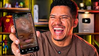 REAGINDO AOS VÍDEOS ENGRAÇADOS DA INTERNET - LIVE