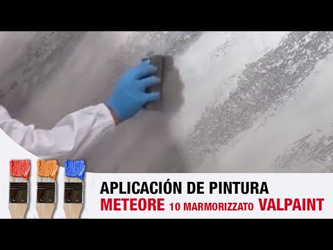Valpaint Meteore 10 MARMORIZZATO - Como aplicar