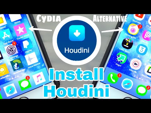 Install Houdini Beta 2 on iPhone and Change Icon Shape on iOS 11 to 11.1.2 (Urdu-Hindi)