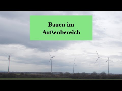 Bauen im Außenbereich (§35)