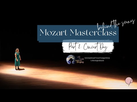Behind the scenes of concert day at Mozart Masterclass IVC - Episode 3