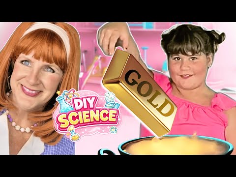 One-Minute ScienceCrafts: Melt a Gold Bar (Totally Normal) | Sketch
