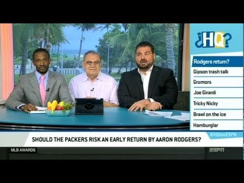 Highly Questionable Today 11/16/2017 - Should The Packers Risk An Early Return By Aaron Rodgers