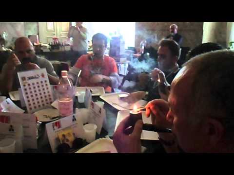 Gara di lento fumo Cagli 2014 - Accensione