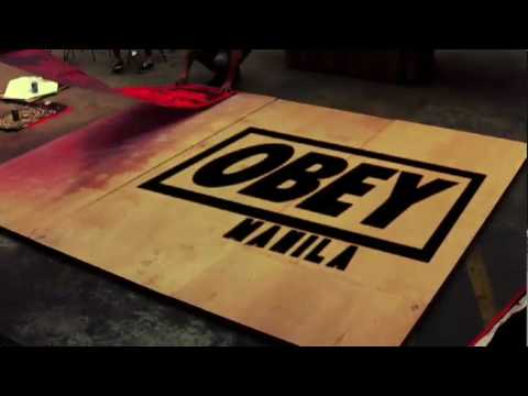 OBEY x DUBPLATE Manila  - Art Install