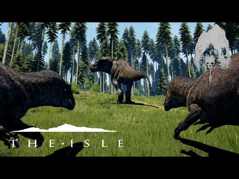 Solo Rex vs 3 Allos (The Isle)