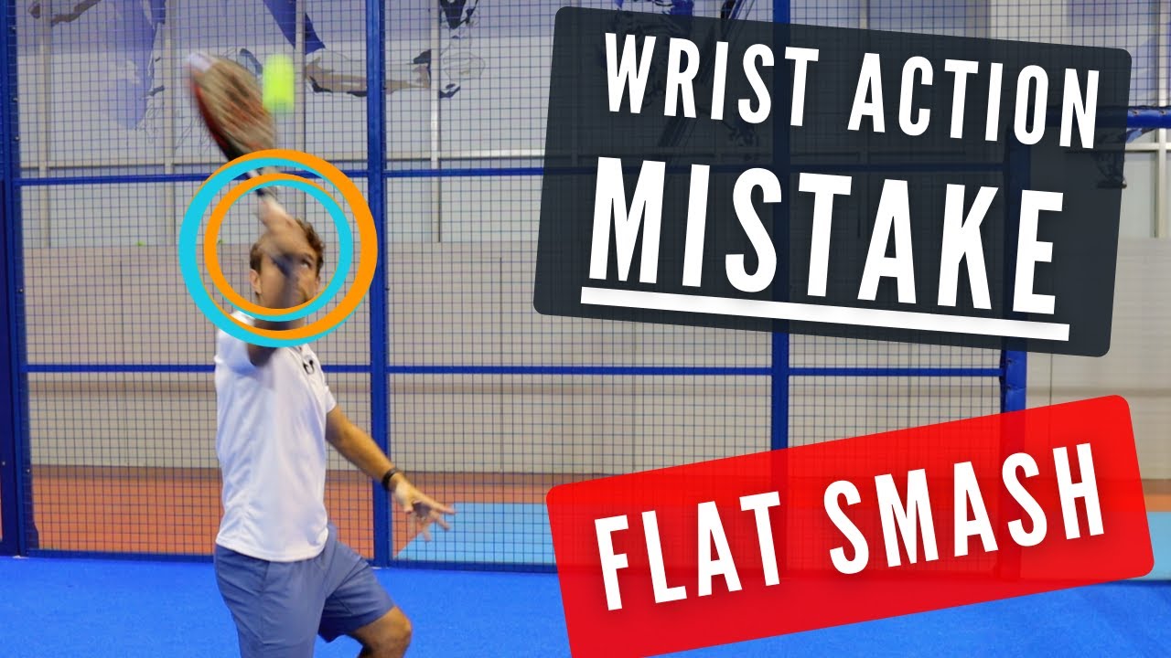Smash pronation: continental grip and wrist rotation