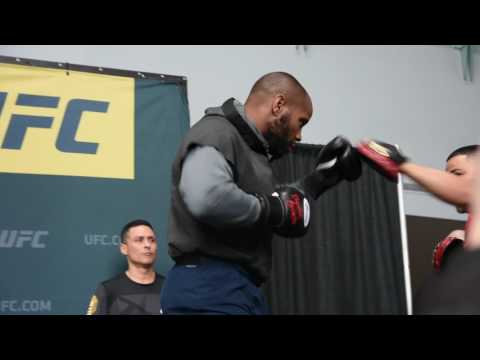 UFC 210 Open Workouts: Daniel Cormier