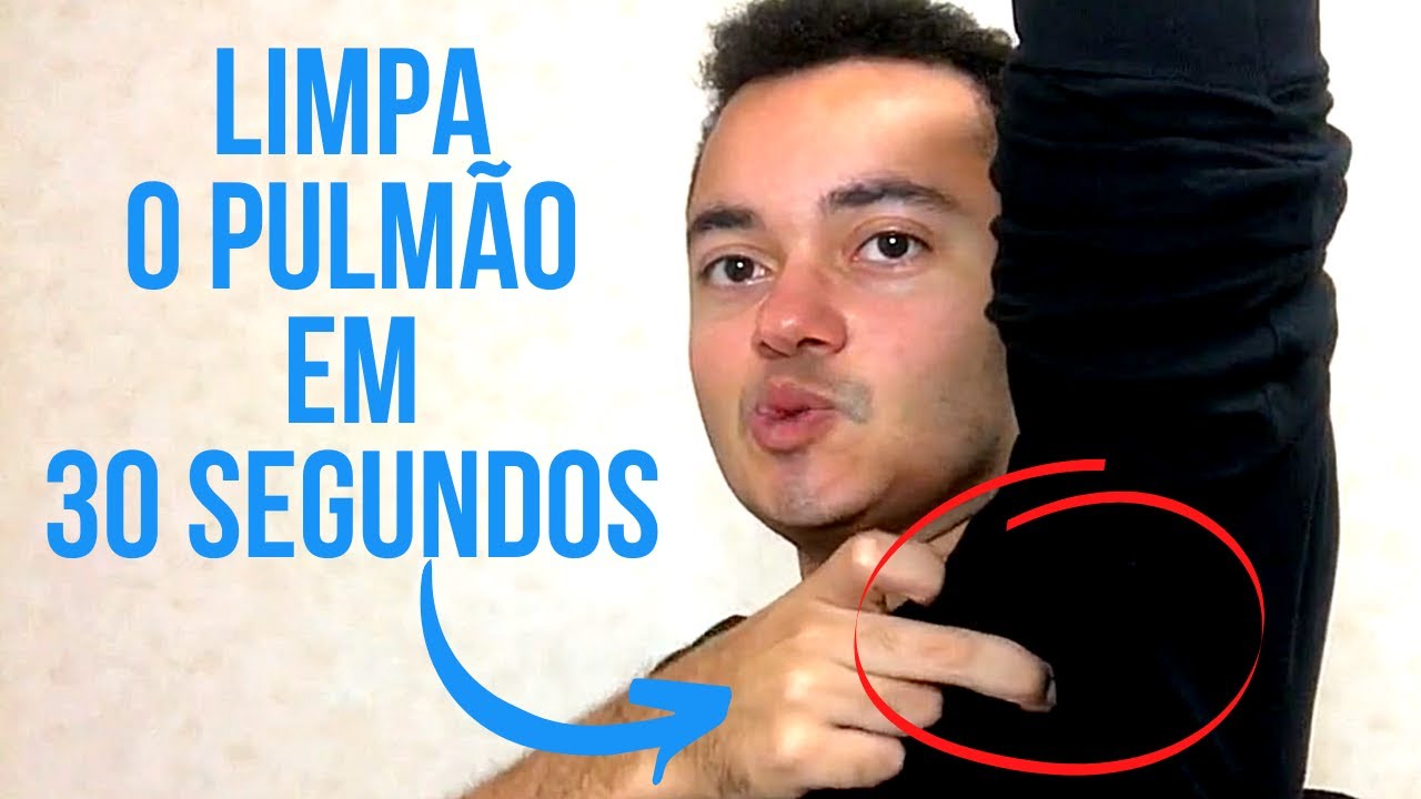 Como limpar o pulmão naturalmente com 3 técnicas de respiração. Tira o catarro do peito.