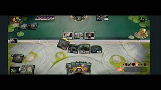Magic the Gathering: Arena Gameplay. Mono Green deck. Easy farming in Silver. Climb to gold?