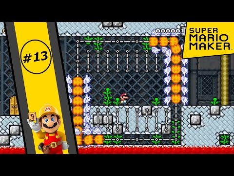 Super Mario Maker: Part 13 -  Podoboo Snakes