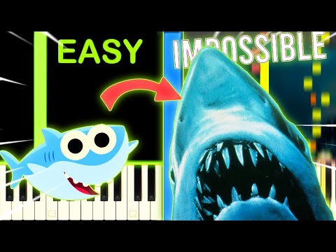 JAWS THEME from TOO EASY to IMPOSSIBLE