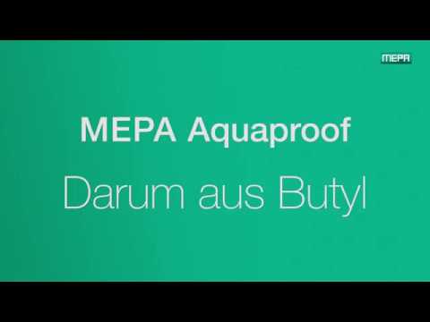 Wannendichtband MEPA Aquaproof - Darum aus Butyl