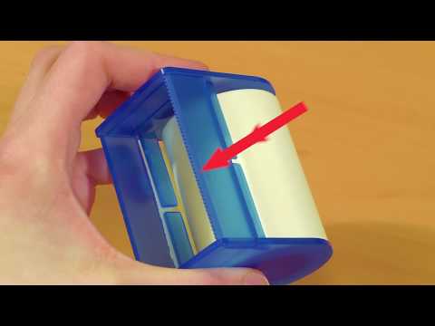 iNFO Roll Notes Refill | 60 mm x 8 m | Neon gul | Lomax