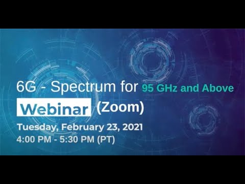 6G Spectrum 95 GHz 2021
