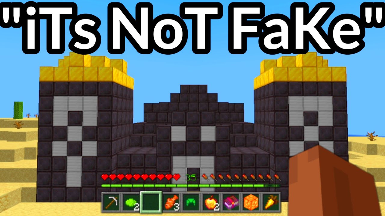 The FUNNIEST Fake Minecraft Speedruns EVER...