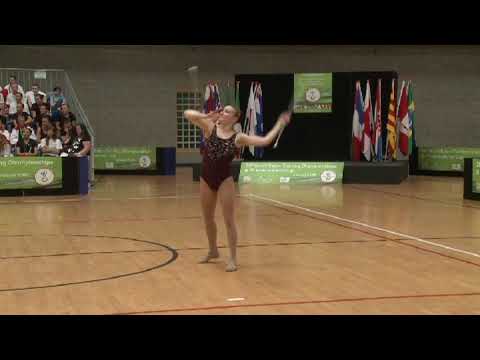 IC 2008 - 2 Baton - Senior A- 11 - Sara THIBEAULT - Canada