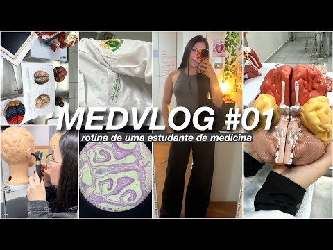MEDVLOG #01 - routine of a first-year medical student ♡
