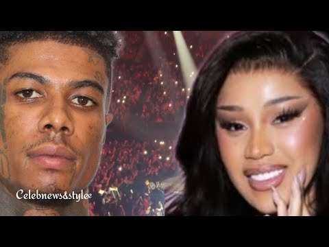 Cardi b brings Out Blueface To Perform Thotiana Remix at The Little Miss Drama Tour 