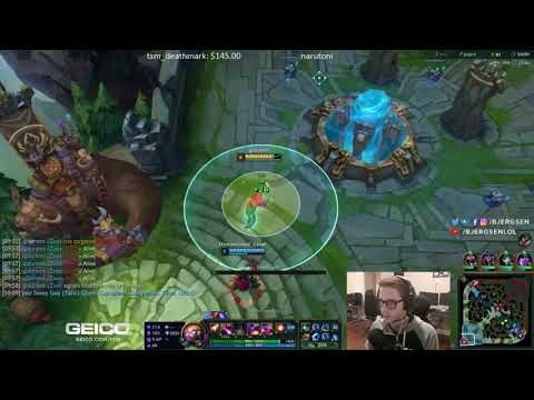 TSM Bjergsen ZOE VS SYNDRA MID // TSM Bjergsen  STREAM PATCH 8.10