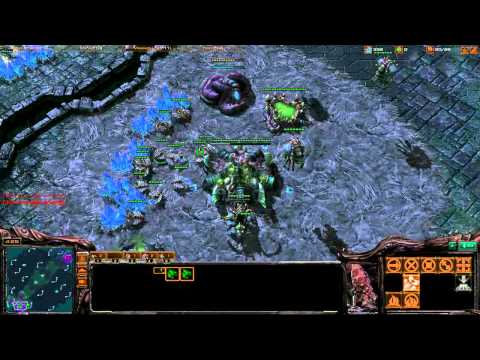 Destiny, Bluetea vs. Zzat (T), Cetacean (Z) - High Level 2v2 - Starcraft 2 Ladder