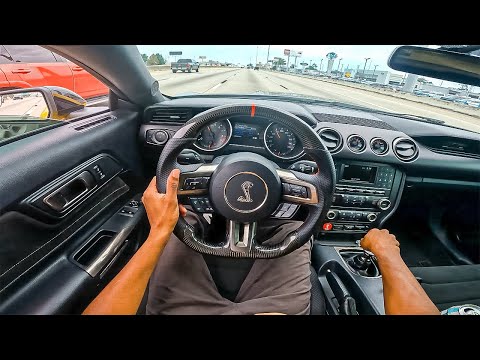 POV RUNNING LATE TO WORK IN A 900HP SHELBY GT350
