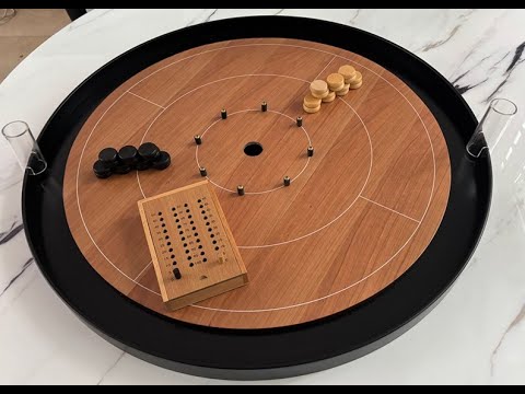 Crokinole 2026 Kickstarter Trailer for ELITED or Standard Boards by Mayday Games