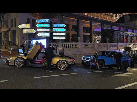 Billionaires Nightlife CHRISTMAS in Monaco 2025 Supercars spotting