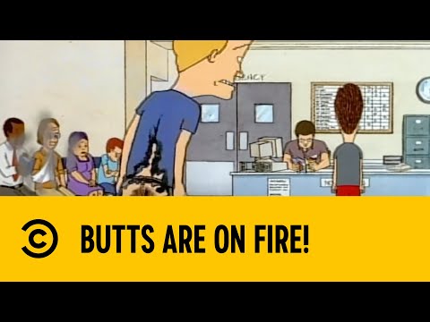 Butts Are On Fire! | Beavis And Butt-Head | Comedy Central Africa