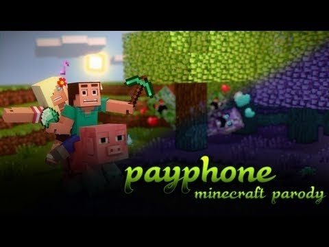 ThunderGaming RO - Payphone - a Minecraft Parody Song ( Music Video )