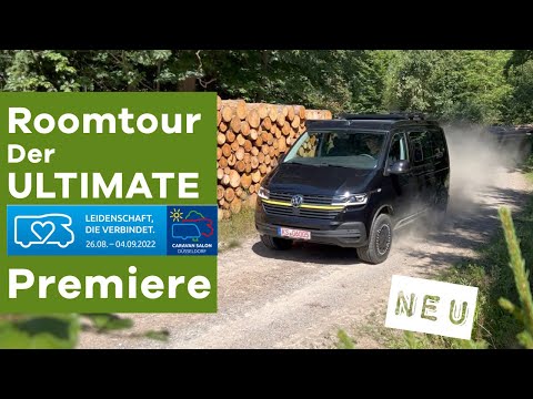 Camper Roomtour : VW Bus DER ULTIMATE - Premiere auf Caravan Salon