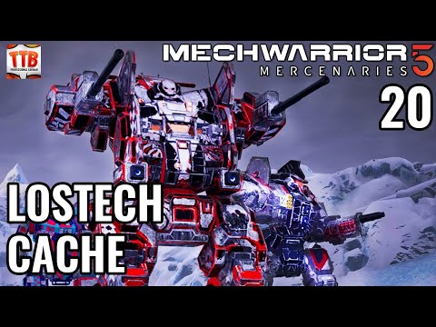 LOSTECH CACHE ACQUIRED! - E20 - Mechwarrior 5: Mercenaries - MW5 - Full Campaign Playthrough