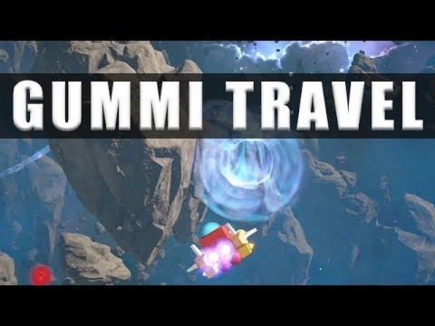 Kingdom Hearts 3 Gummi Ship travel - PS4 Walktrhough Part 4