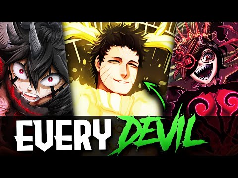 EVERY Devil In Black Clover Ranked & Explained! #blackclover #asta #anime