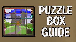 How to do Clue Scroll Puzzles Boxes