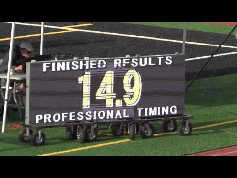 T Ballard & N Fasulo - FSG 100m at Sunset Finals 5-5-16