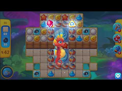 FISHDOM: Atlantis Cup stage 54, 55 Hard level.