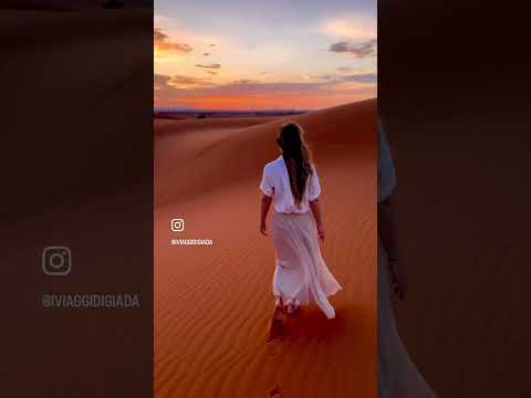 Sunrise in the Desert. #desert #marocco #morocco #sunrise #moroccotrip #sahara #merzouga