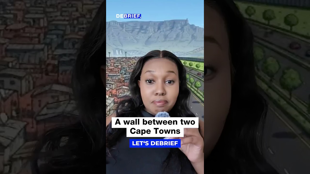 A wall between two Cape Towns