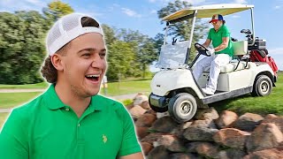 Jumping Golf Carts at the Golf Course (Kicked Out)