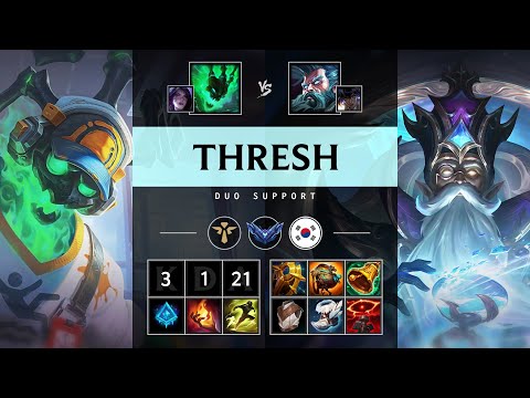 Thresh Support vs Zilean - KR Diamond Patch 25.06